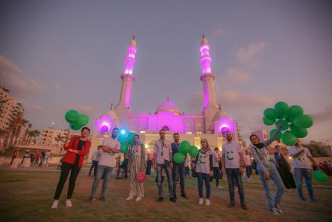 كريم تشارك في إطلاق ’الحملة العربية للتوعية بأهمية الكشف المبكر عن سرطان الثدي’ في قطاع غزة