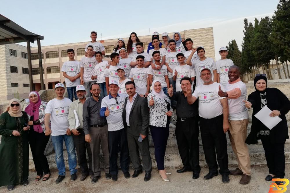 بنك فلسطين يقدم رعاية لمخيم العمل التطوعي الأول في عصيرة الشمالية